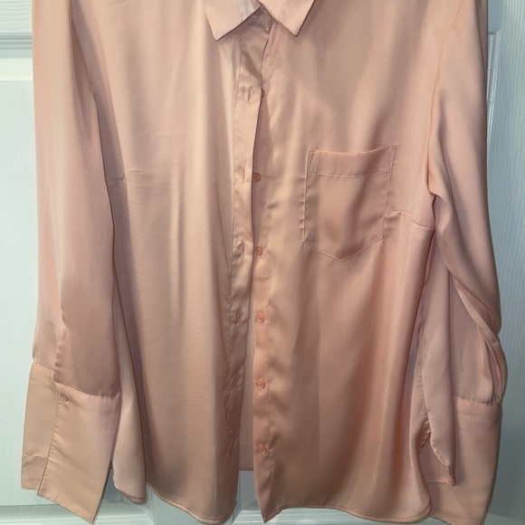 TARGET SILK BUTTON DOWN SHIRT SIZE L - Picture 2 of 5